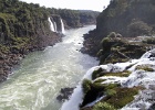 Ig Devils Throat down river  Iguazu Falls